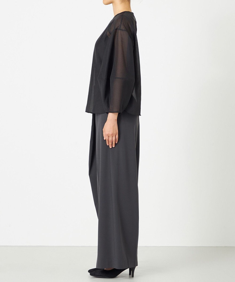 NAVE 【Nave・手洗い可】オーガンジーブラウス 