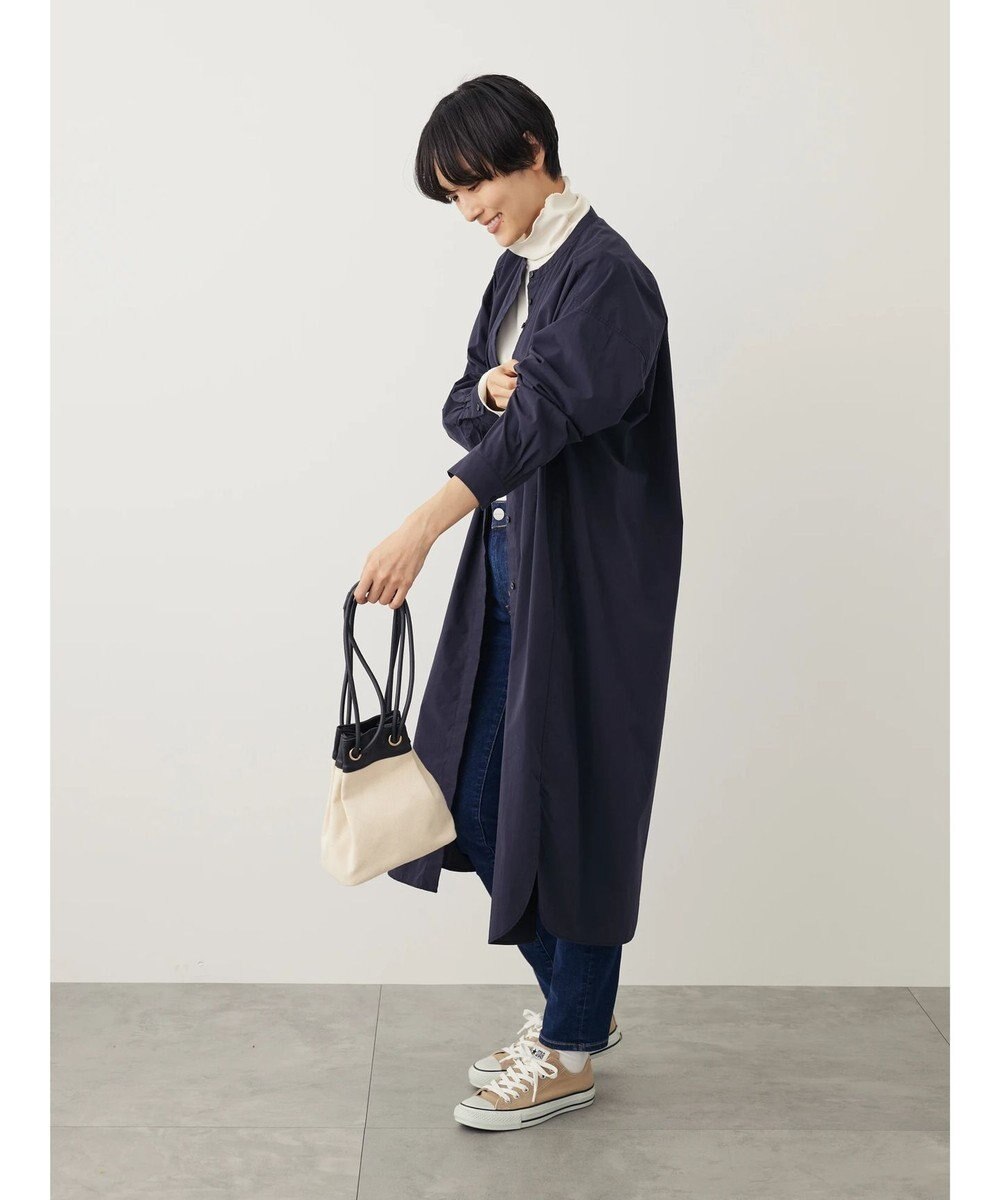 AMERICAN HOLIC バンドカラーシャツワンピース 