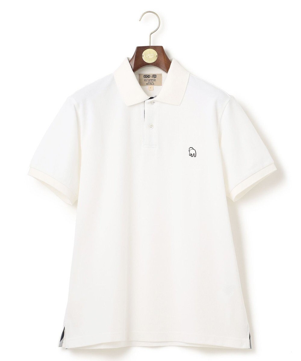 J.PRESS MEN 【大人気 / 10色展開】バックブル カノコレジメン ポロシャツ 