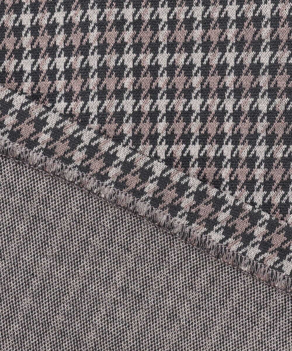 J.PRESS LADIES L ガンクラブチェック ペプラム カットソー 