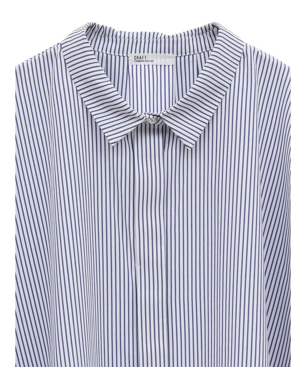 CRAFT STANDARD BOUTIQUE ステンサイドソリッドストライプブラウス2 