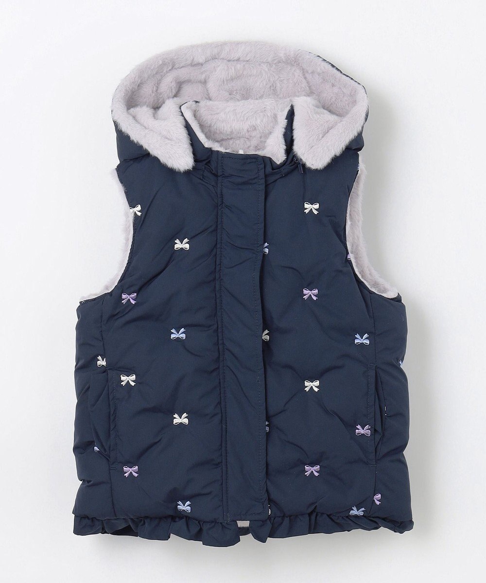 ANY KIDS 中綿リバーシブルベスト 