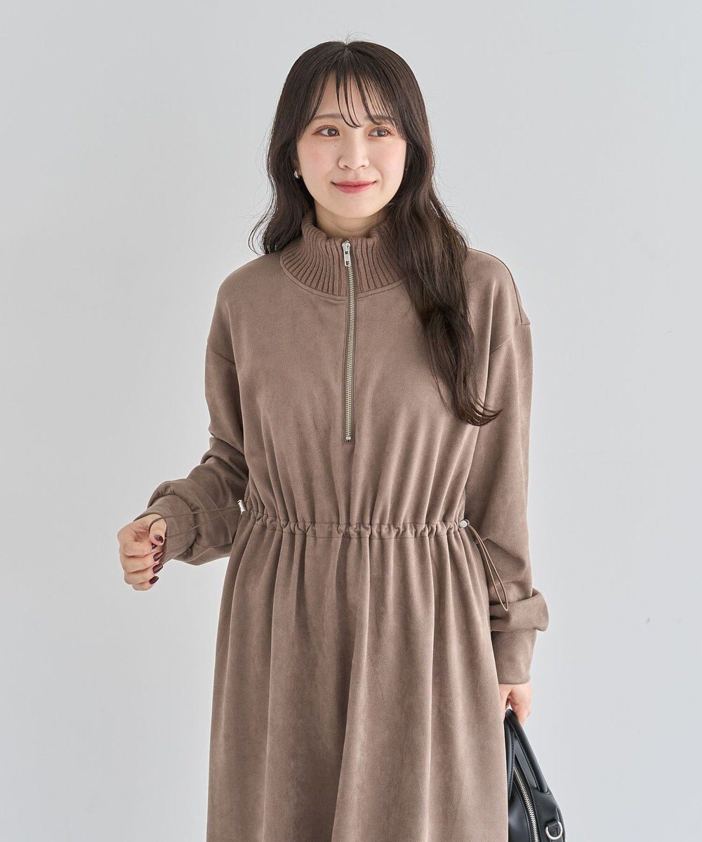 Green Parks ・ＥＬＥＮＣＡＲＥ　ＤＵＥ　スエードポンチワンピース 