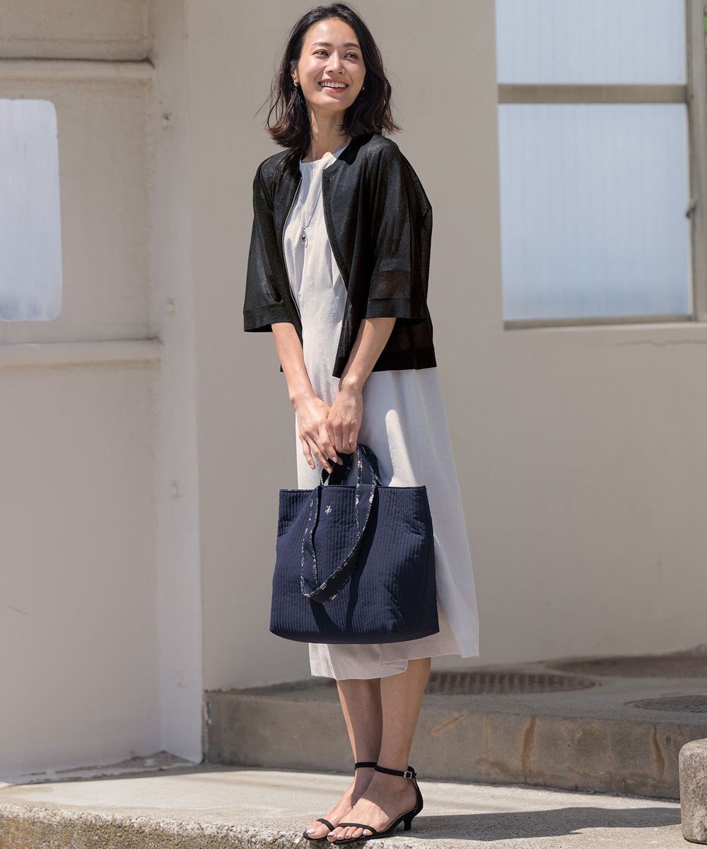 J.PRESS LADIES SHEER LIGHT KNIT ブルゾン 