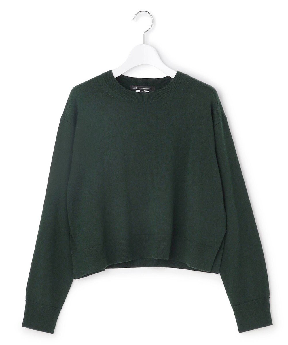 23区 L ニットセットアップ プリーツコンビ ワンピース 