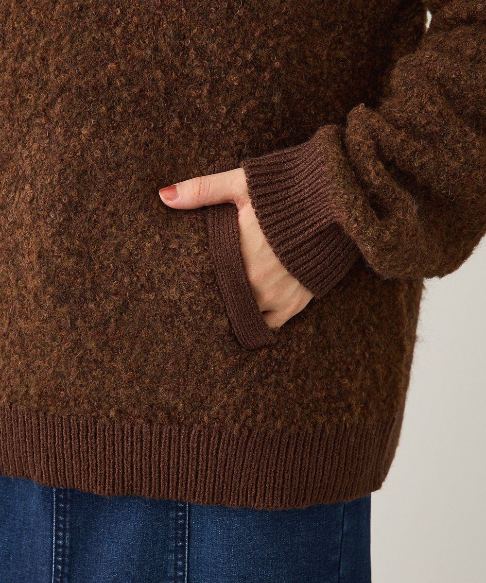 CRAFT STANDARD BOUTIQUE 配色Vネックニットプルオーバー 