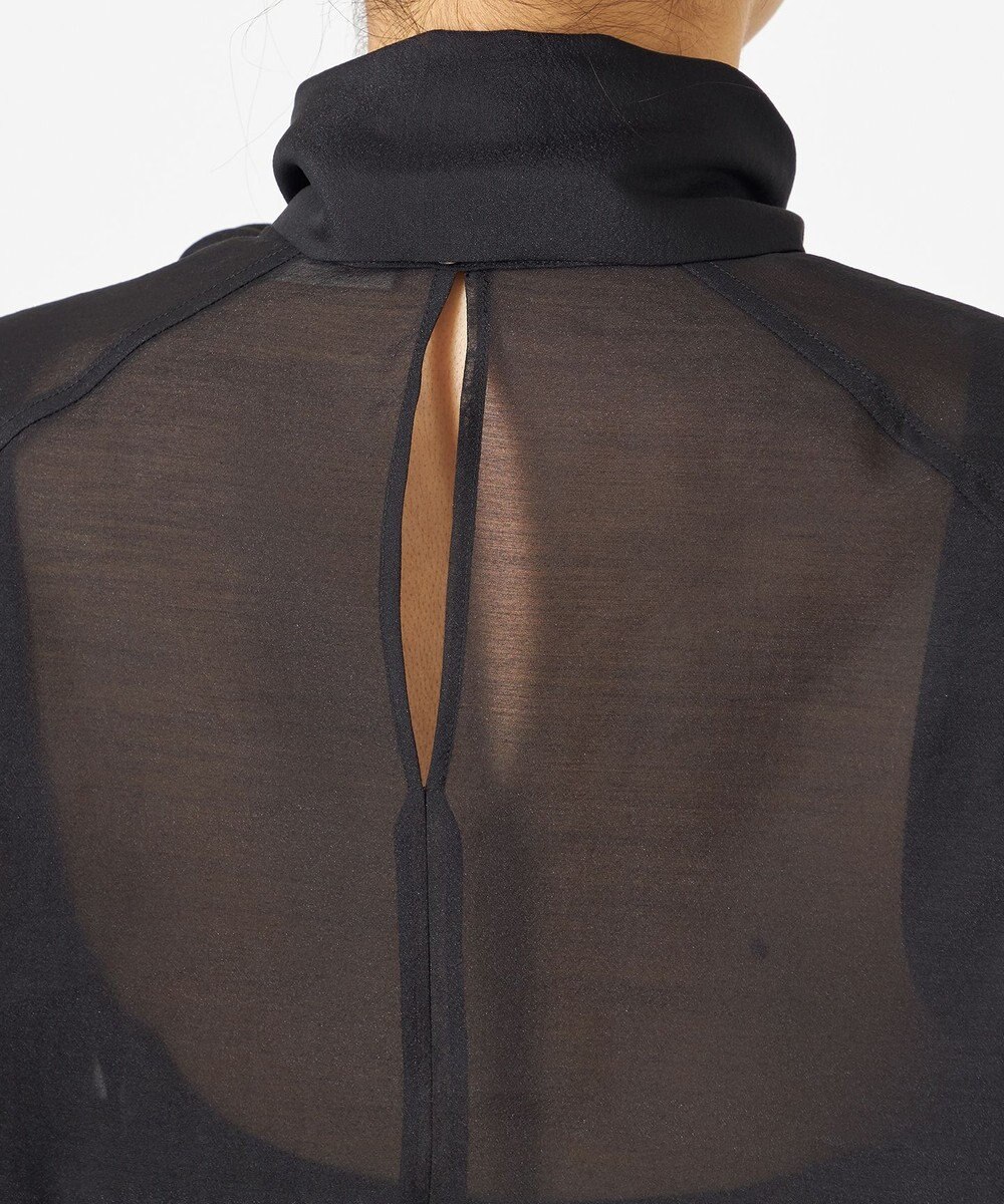 NAVE 【Nave・手洗い可】オーガンジーブラウス 