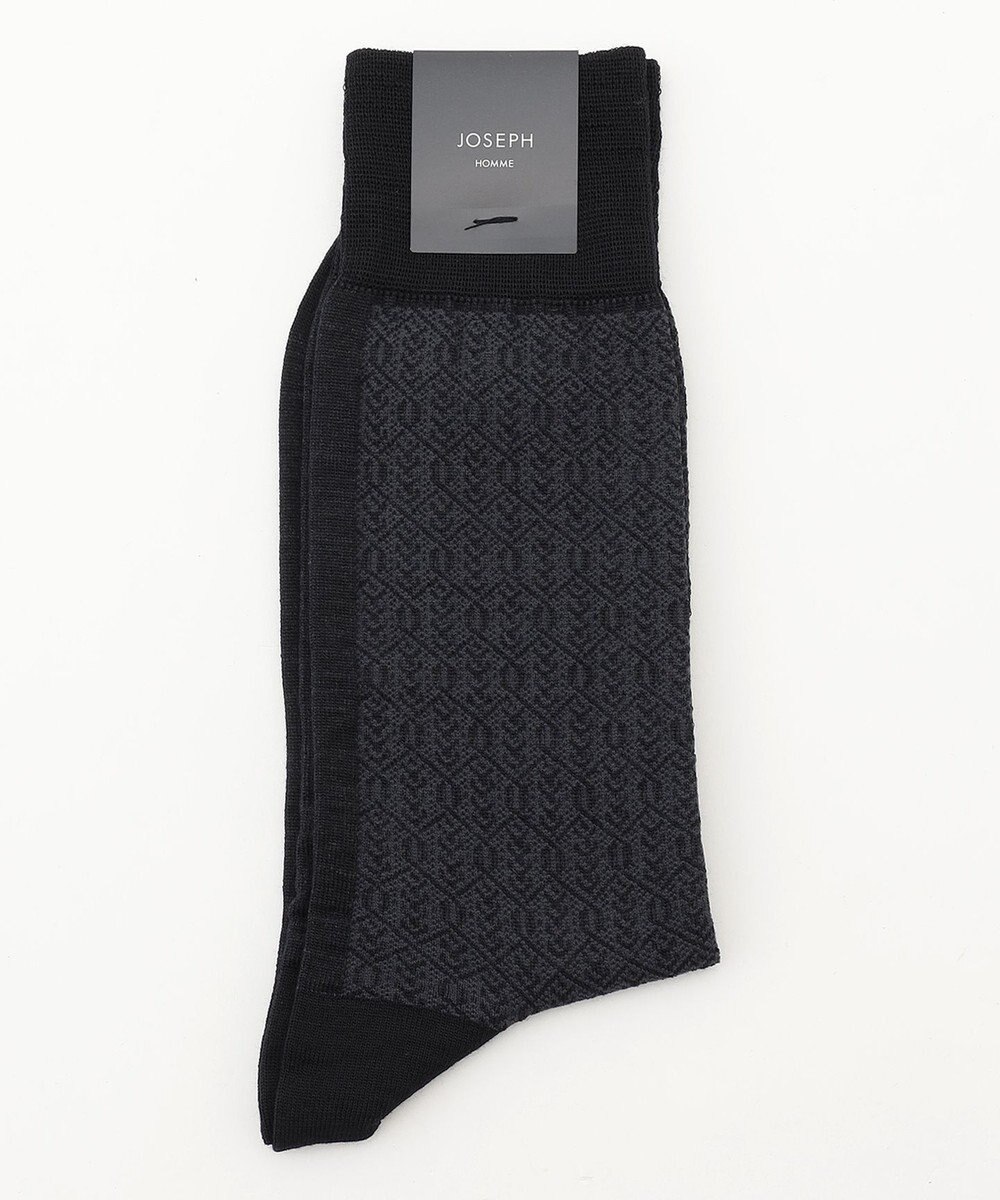 JOSEPH HOMME フォレストダイヤパターン　ソックス 