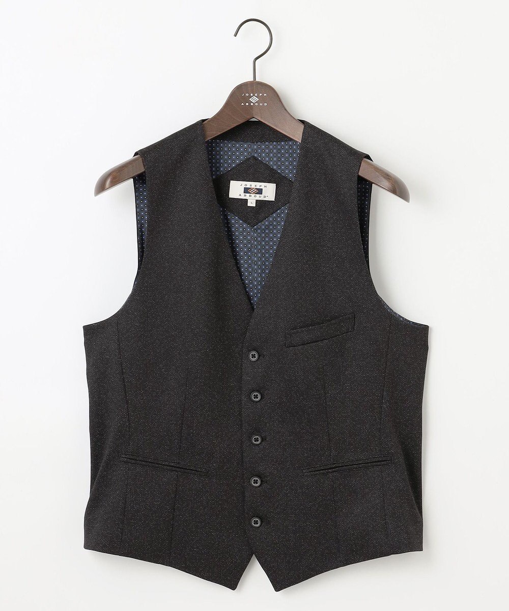 JOSEPH ABBOUD 【ストレッチ/多機能レジャーベスト】エアロムリネコンフォートジャージ ベスト 