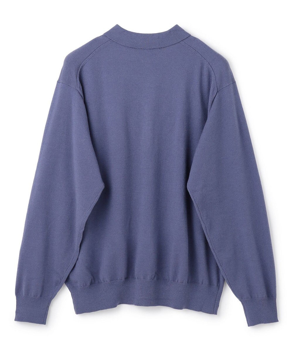 UNFILO MENS ライトウォーム ニットポロ 