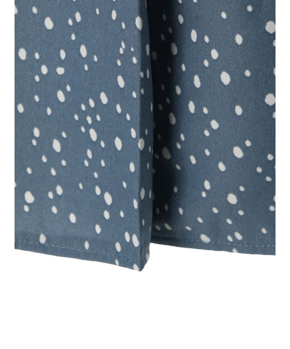 Green Parks 異素材ドットブラウス 