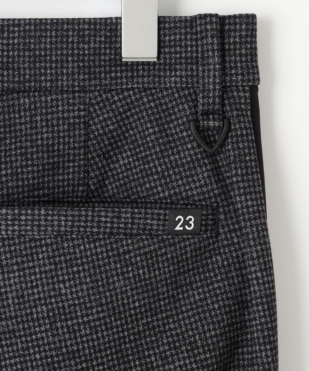 23区GOLF 【MEN】【ストレッチ】チェック柄 ジャージーパンツ 