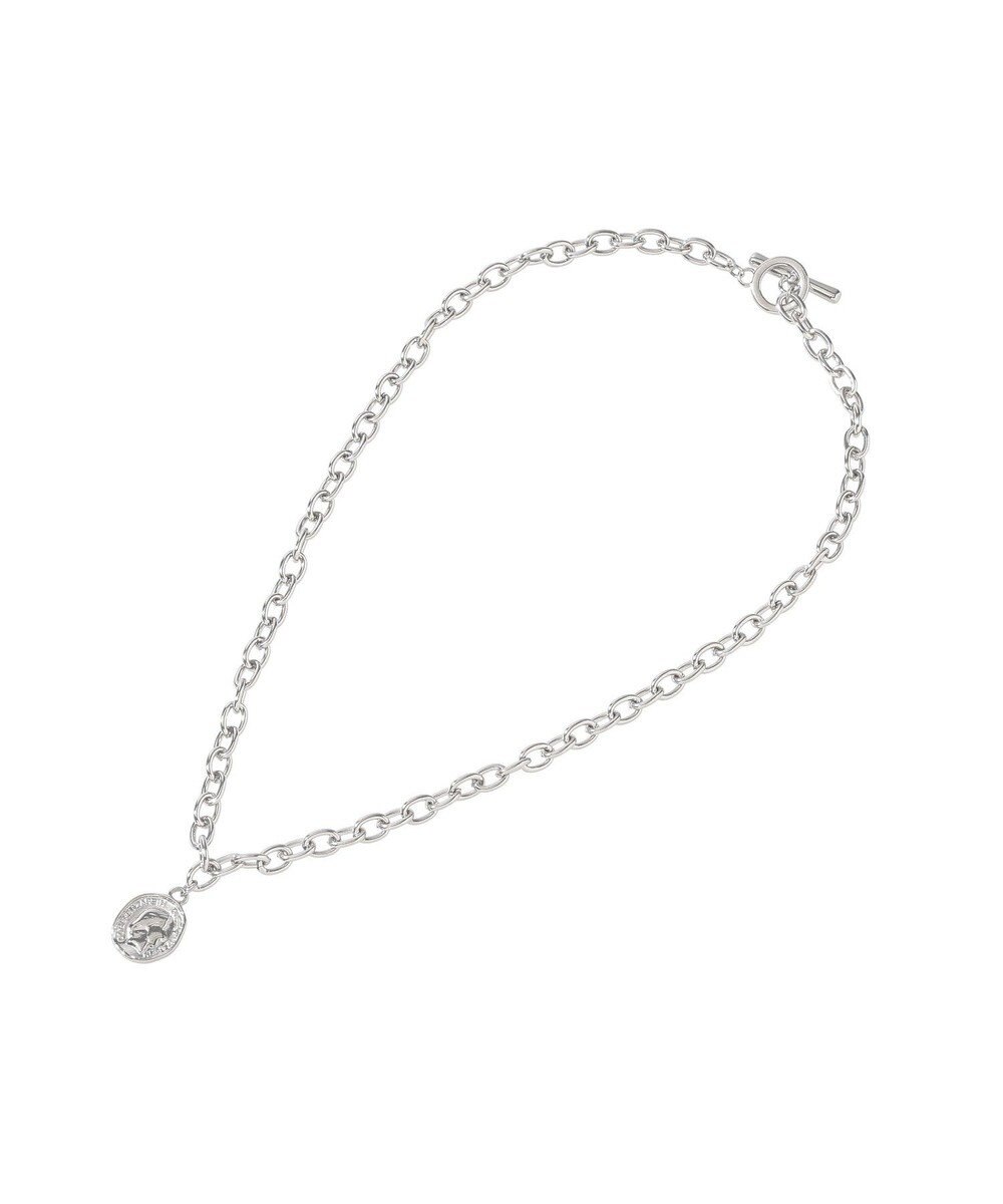 AMERICAN HOLIC 【ステンレス】コイントップチェーンネックレス 