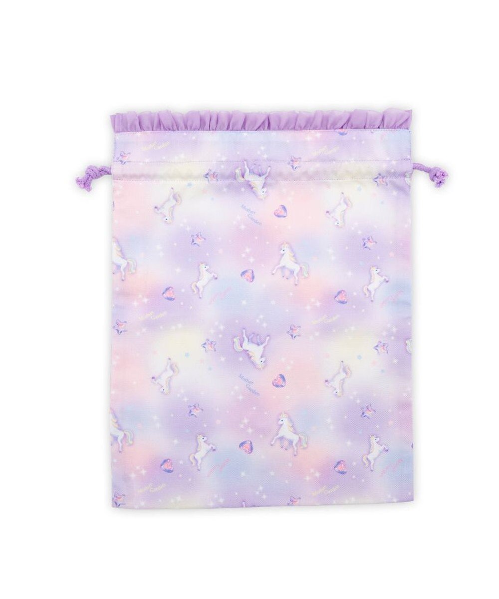 Mother garden マザーガーデン ユニコーン 巾着 《ぷっくり柄》 大 