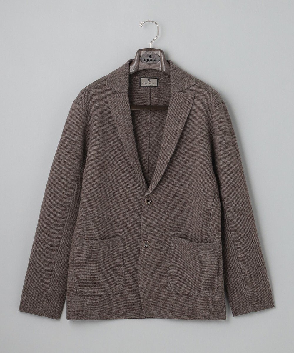 GOTAIRIKU 【エクストラファインメリノウール】ミラノリブニットジャケット 