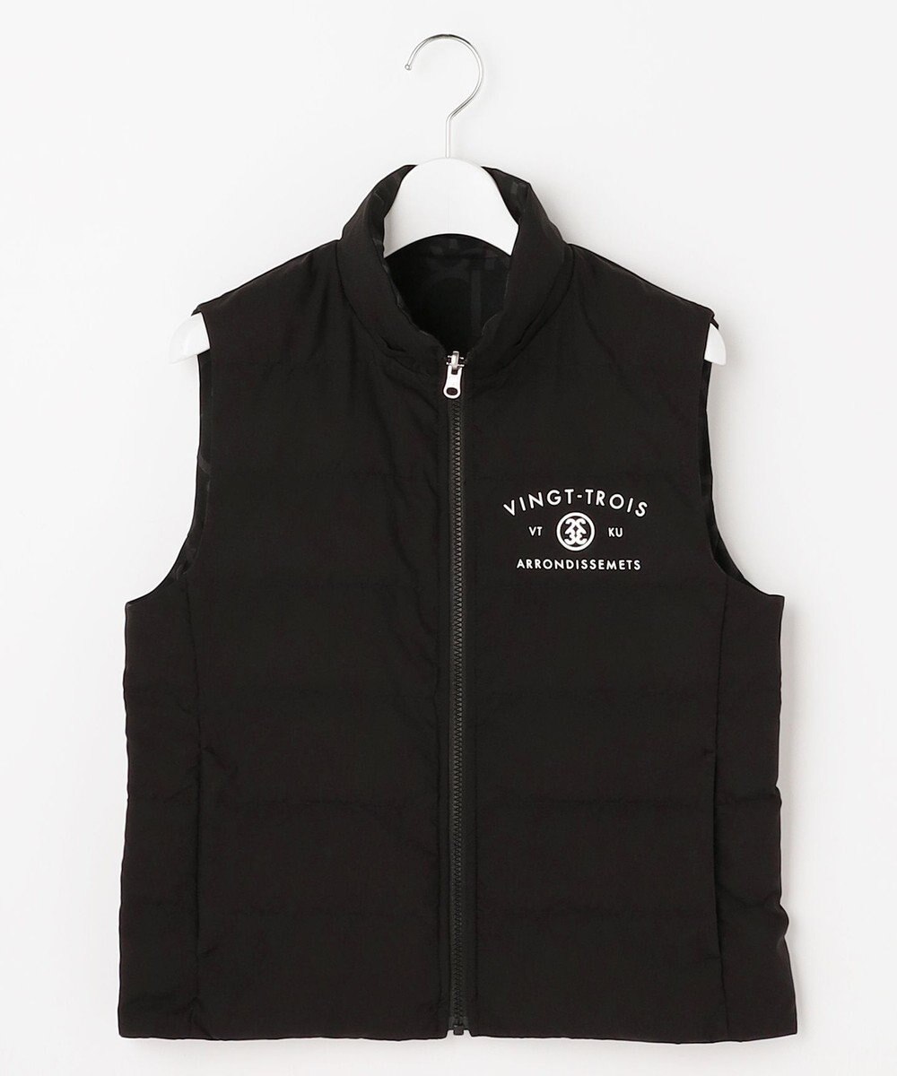 23区GOLF 【WOMEN】中綿リバーシブルベスト 