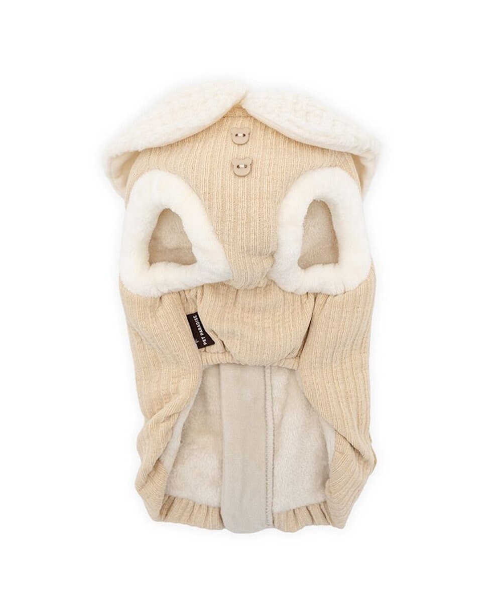 PET PARADISE ペットパラダイス くまちゃん 背開き ジップアップ ベスト 小型 