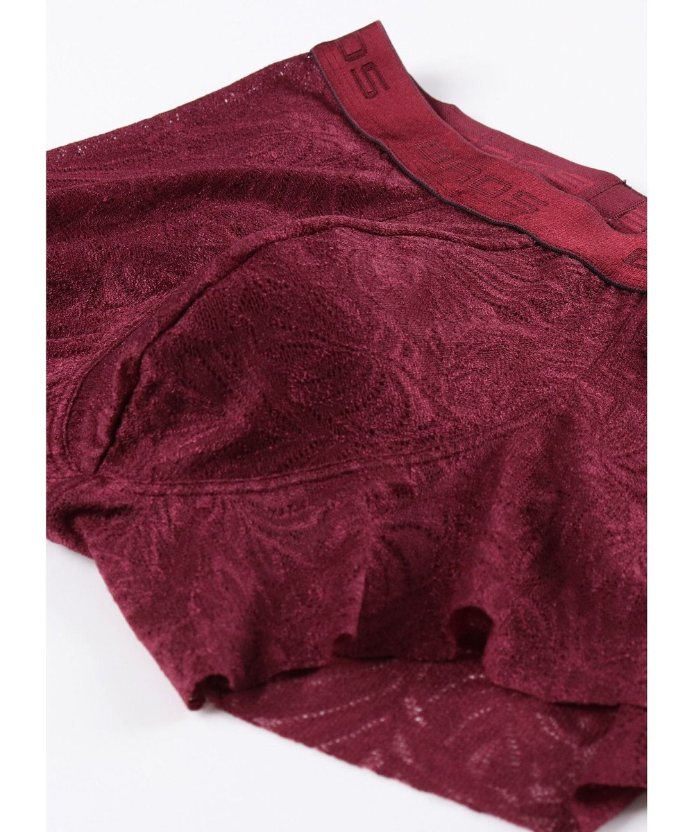 WACOAL MEN ボクサーパンツ【レースボクサー】フロント快適グラマラス 通気性 フリーなカッティング(裾部分) 前閉じ レース 下着 GT3341 /ブロス バイ ワコールメン 