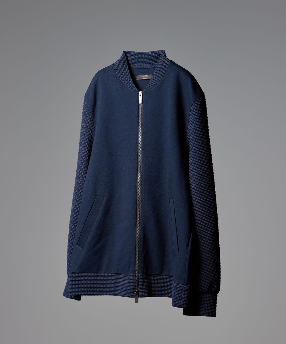JOSEPH HOMME 【オリジナル素材】ライトタックジャージー ジップアップブルゾン 
