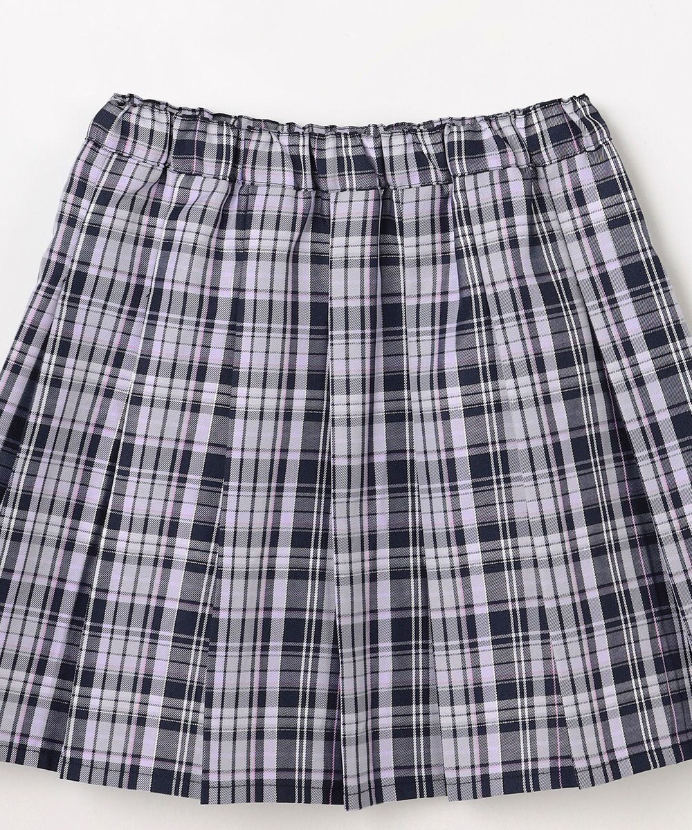 ANY KIDS チェックプリーツスカパン 
