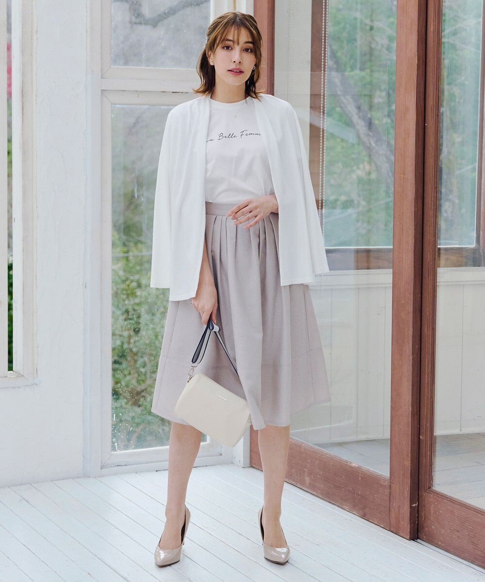 Tiaclasse 【新色追加・UVケア・接触冷感】“やみつき”着ながしロングカットソーカーデ 