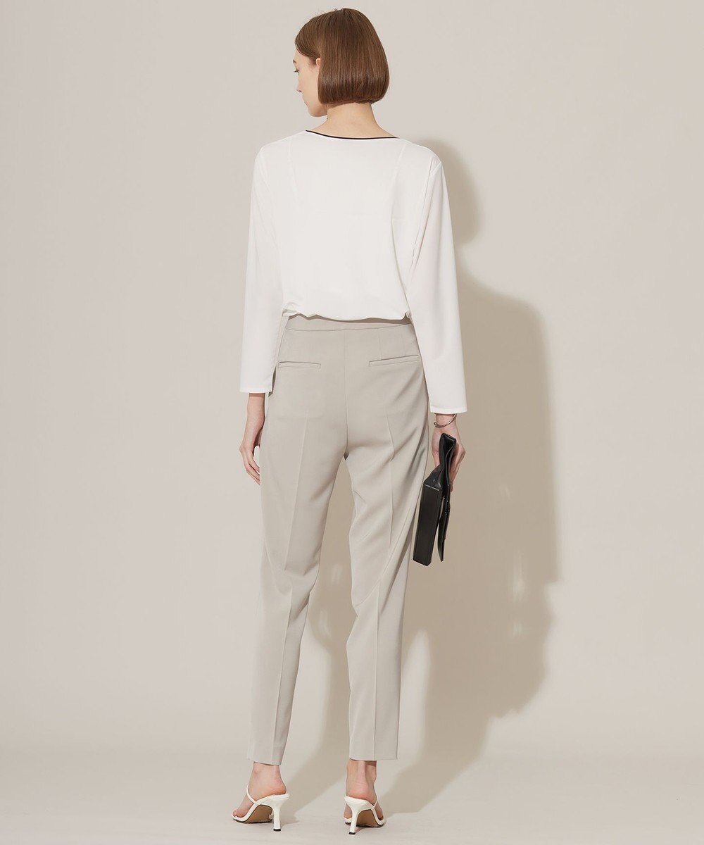 ICB L 【洗える】ジョーゼットジャージー プルオーバー 