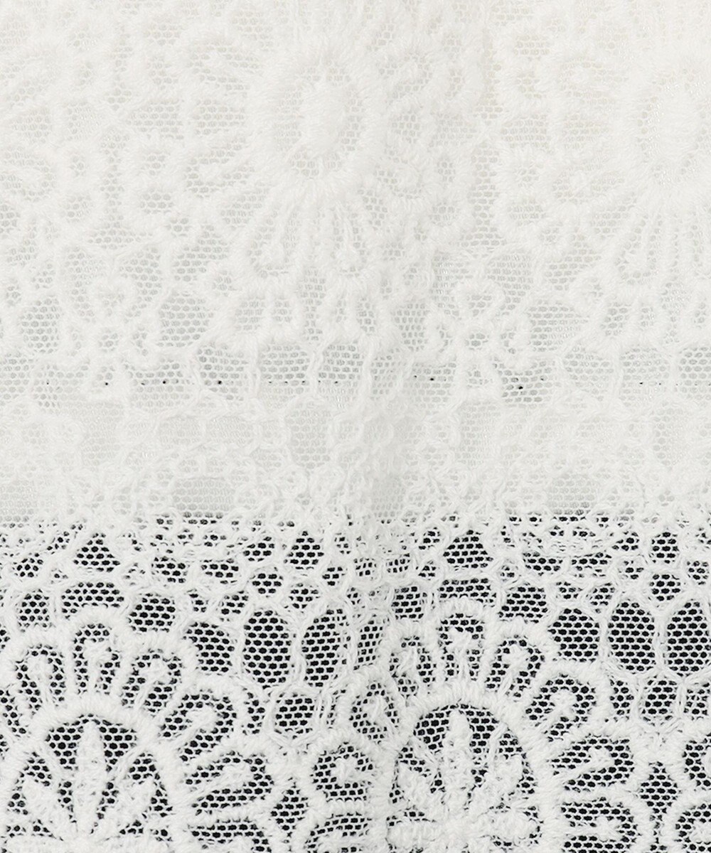 ANY SIS 【洗える】レースコンビバックサテン ワンピース 