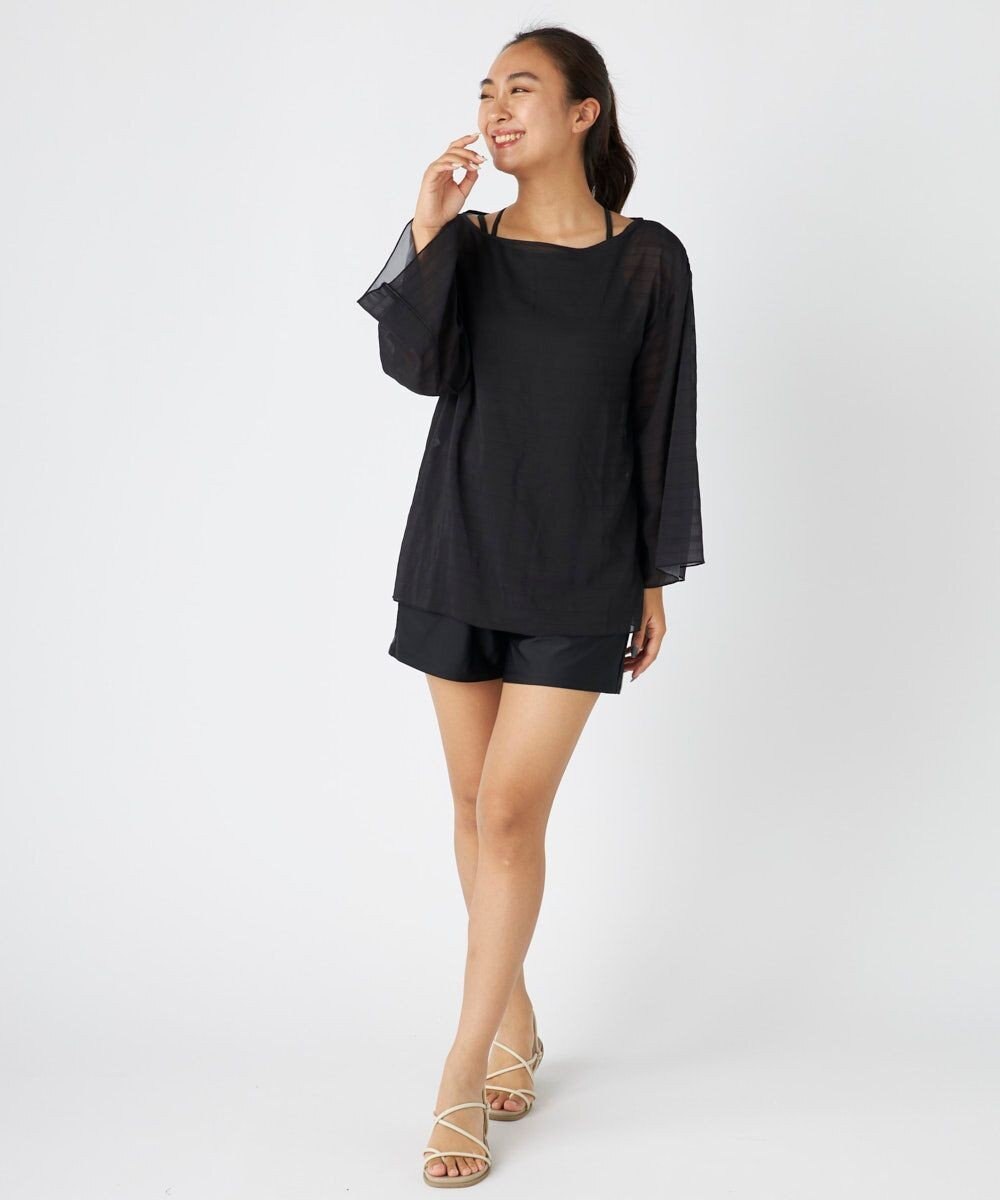 OP／FILA 【Ocean Pacific】シアートップス付き4点セット水着 