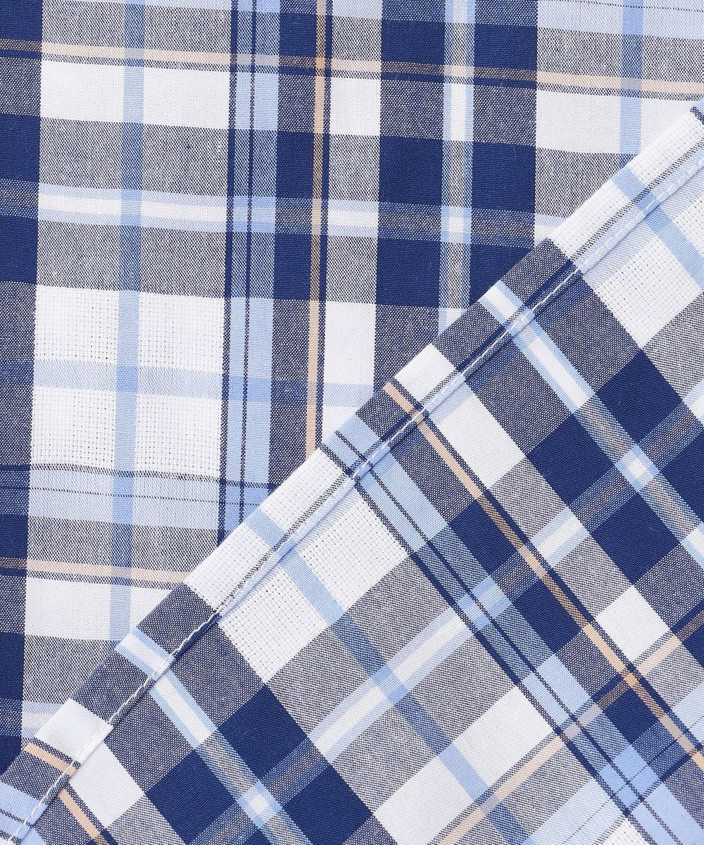 J.PRESS KIDS 【140-170cm】ロゴプリント チェックシャツ 