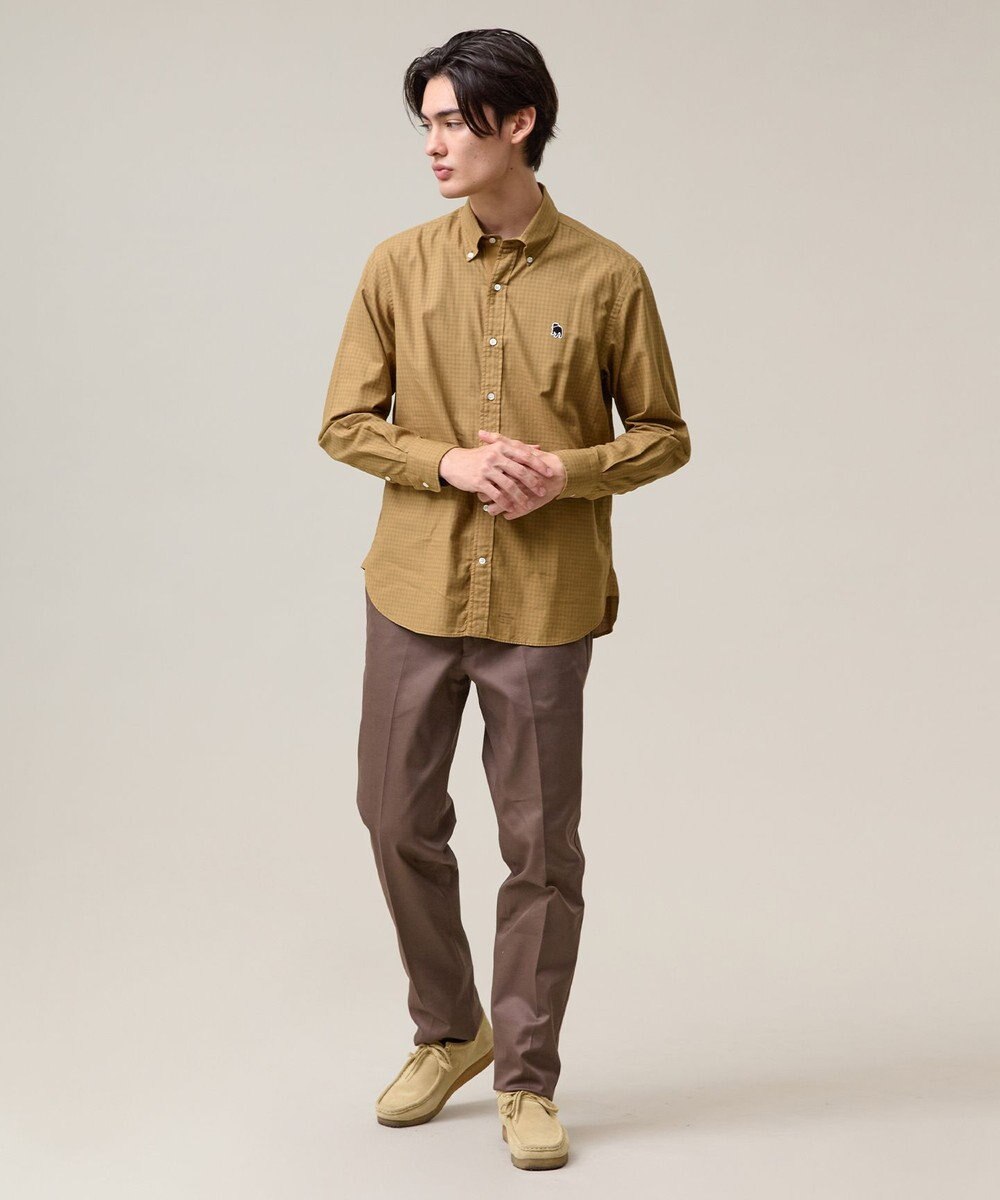 J.PRESS MEN このさりげなさが大人気【IVY COLLECTION】【UNISEX】バックブルチェックガーメントダイ シャツ / B.D. 