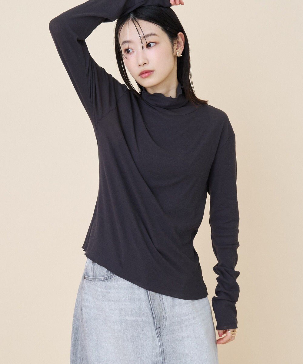 AMERICAN HOLIC シアーハイネックインナー 