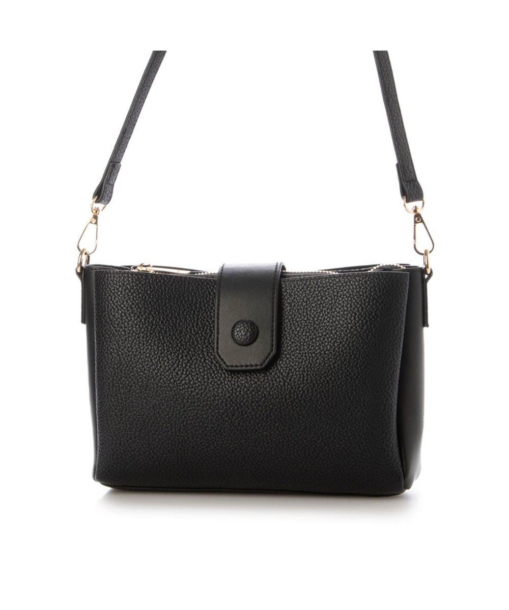 UNBILLION カシュカシュ cachecache / 横型3つ口ショルダーバッグ 