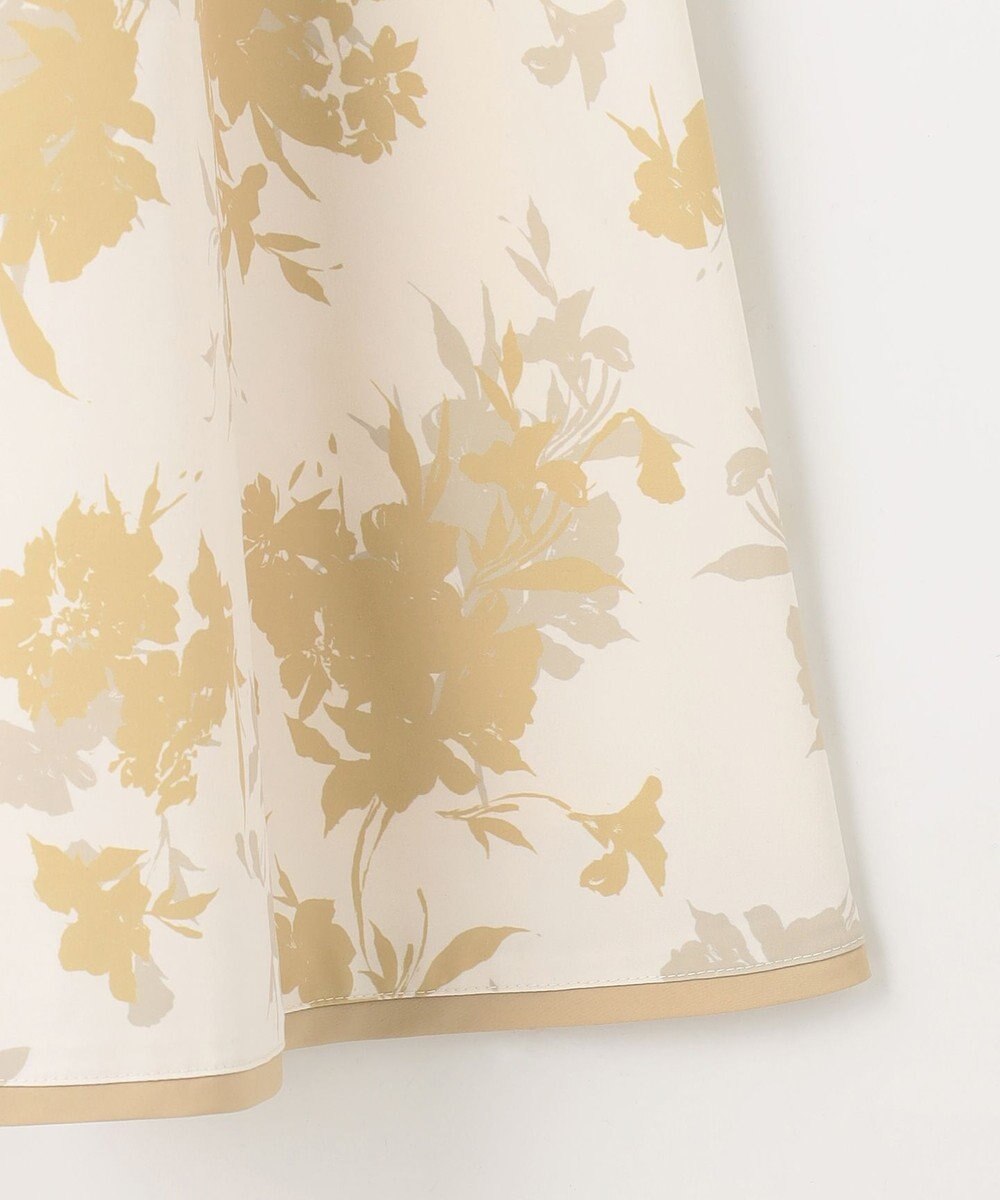 ANY SIS 【撥水】シルエットフラワー スカート 