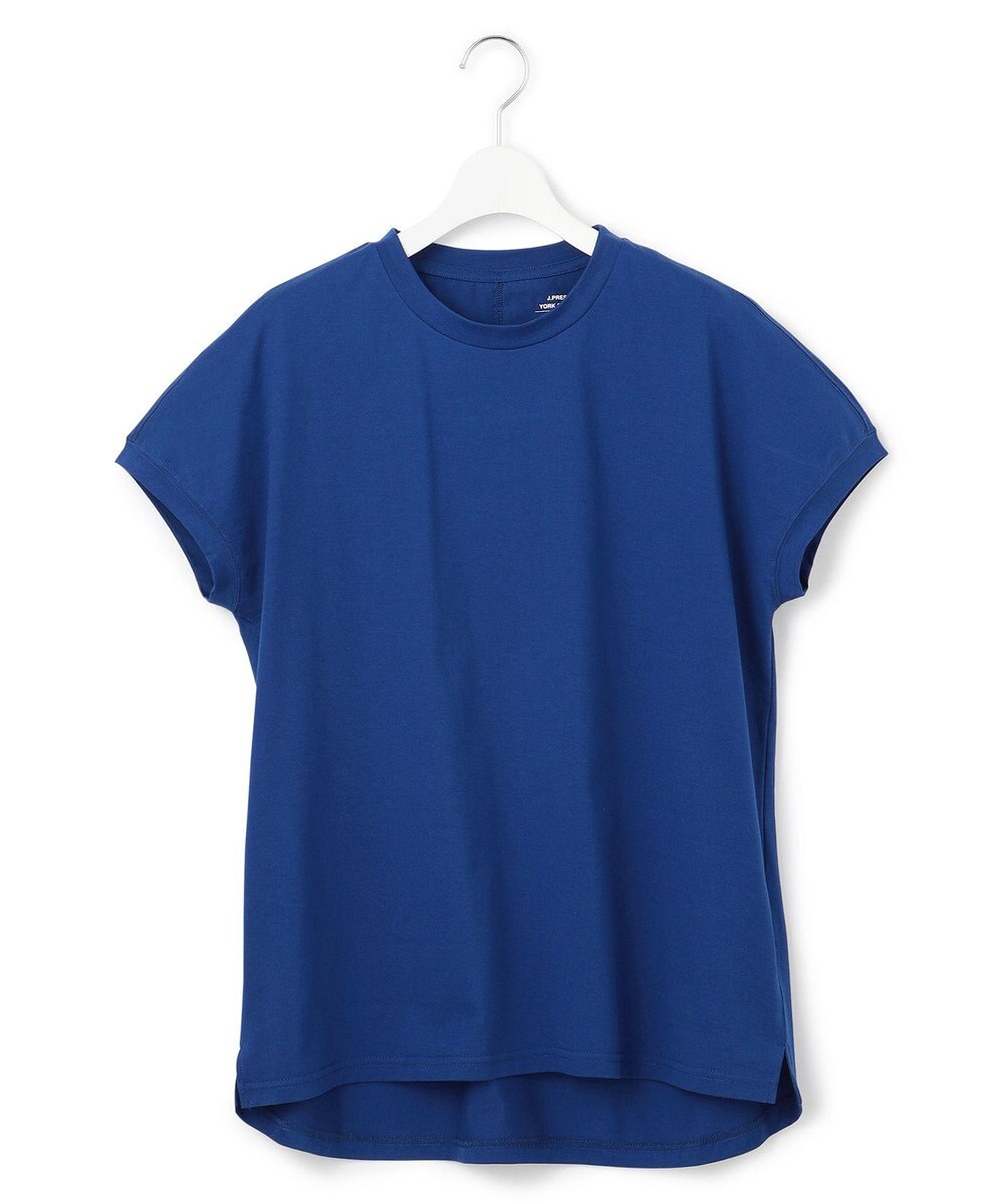 J.PRESS YORK STREET 【WOMEN】【SMOOTH JERSEY】フレンチスリーブ Tシャツ ブルー系