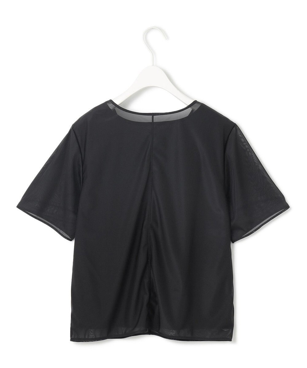 ICB L 【洗える】ハイゲージチュールコンビ カットソー 