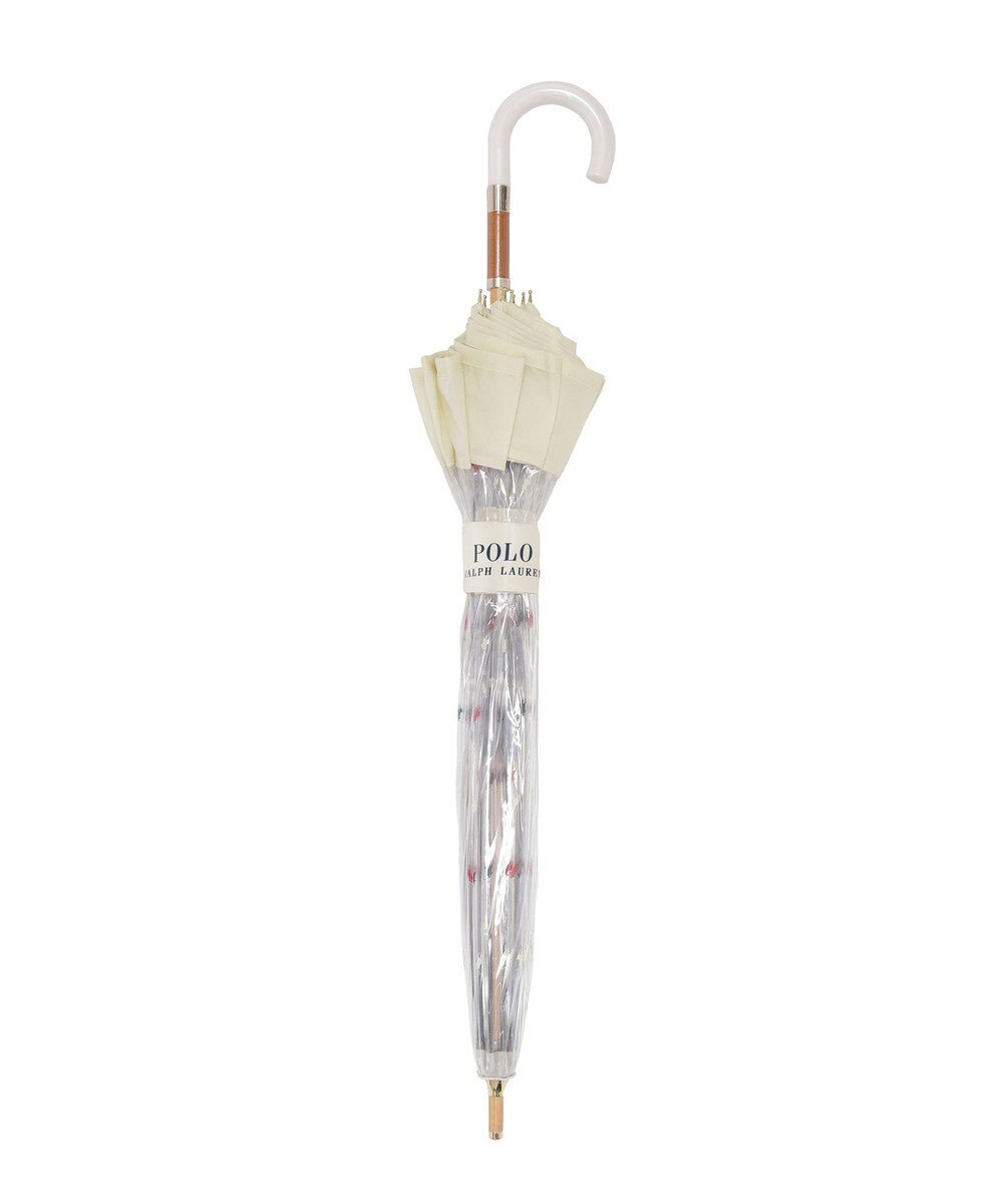 MOONBAT POLO RALPH LAUREN（ポロ ラルフローレン） 長傘 ビニール傘 ポロポニー バイカラー 10本骨 