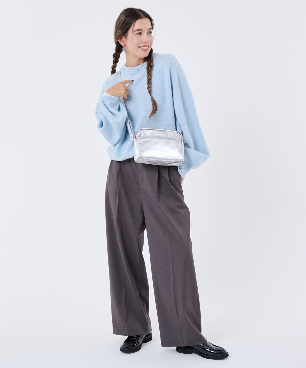 LeSportsac DANIELLA CROSSBODY/フロストシルバーシャイン 