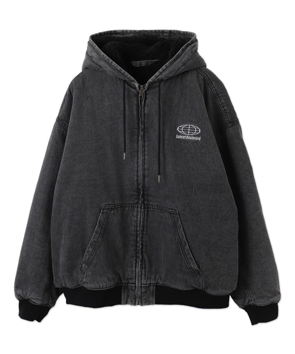 WEGO 【ユニセックス着用ITEM】ワーカーズボアフードブルゾン 