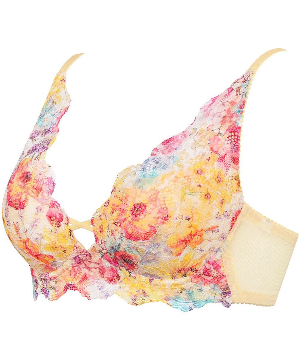 WACOAL 【重力に負けないバストケアBra】 ノンワイヤー バストを重力から守る まる胸キープ ラクなつけごこち サイドのラインすっきり ブラジャー レディース BRA184 /ワコール 