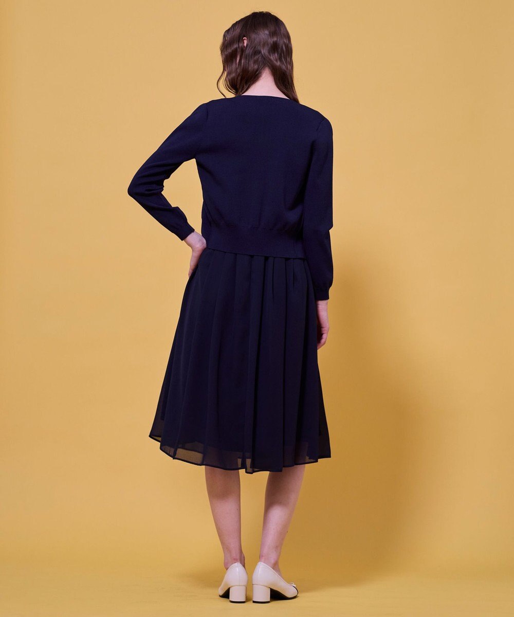 TOCCA GLOW CORSAGE KNIT ニットカーディガン 