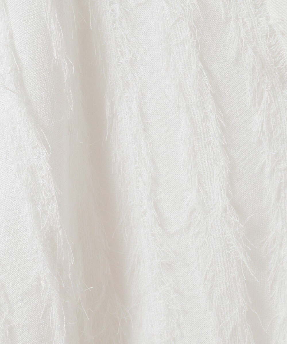 CRAFT STANDARD BOUTIQUE シアーフリンジスキッパーニットプルオーバー 