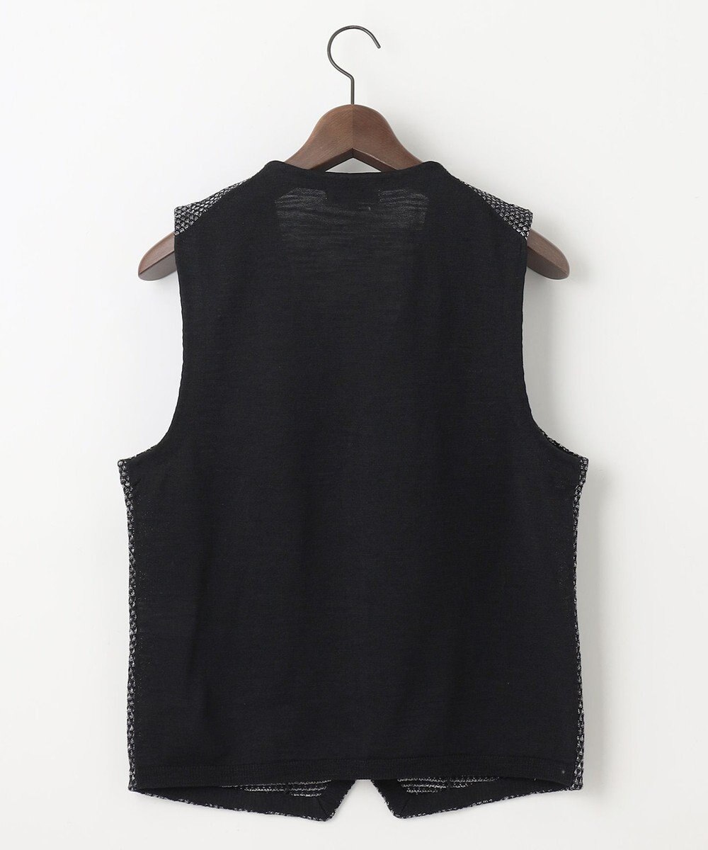 JOSEPH ABBOUD 【イタリア糸使用/清涼感/軽い/洗える】スラブギマニットベスト 