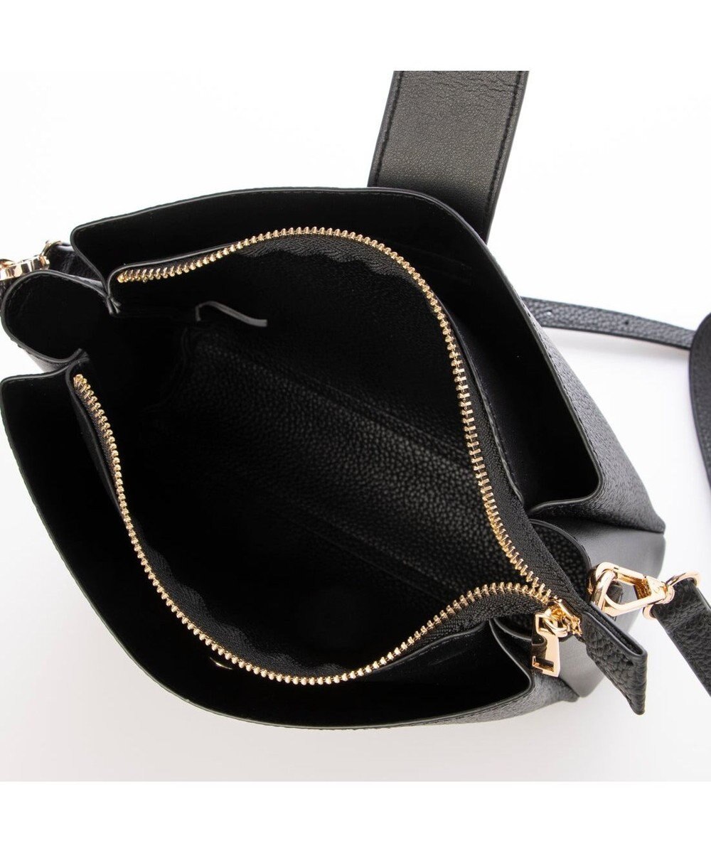 UNBILLION カシュカシュ cachecache / 横型3つ口ショルダーバッグ 