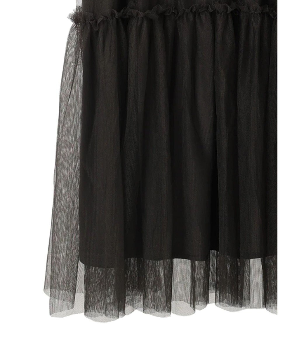 Green Parks ・ＳＵＧＡＲ　ＳＰＯＯＮ　チュールドッキングワンピース 