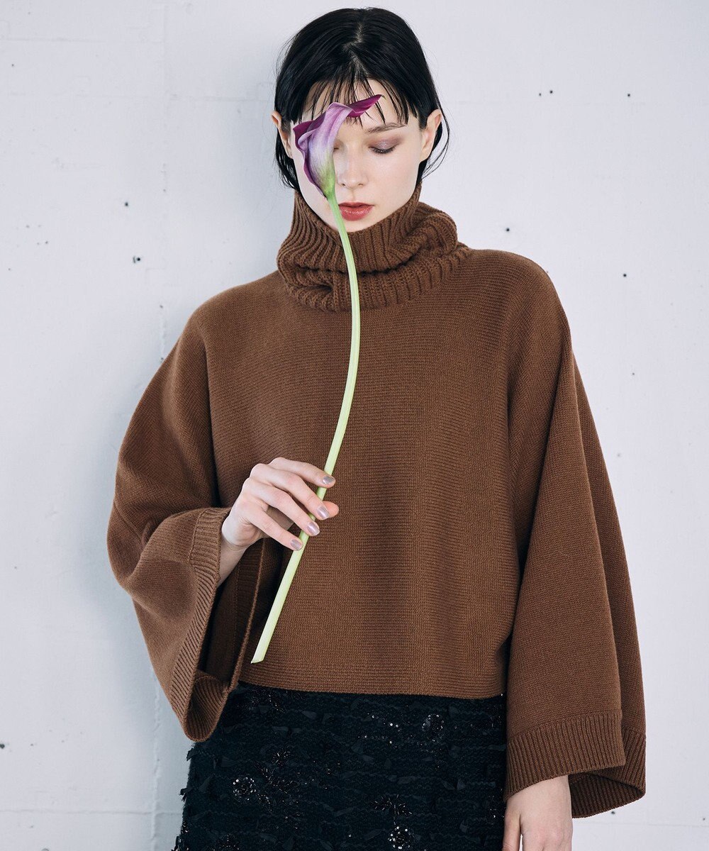 自由区 【カトリエムブーケ】Effet de legerete ウールニット 