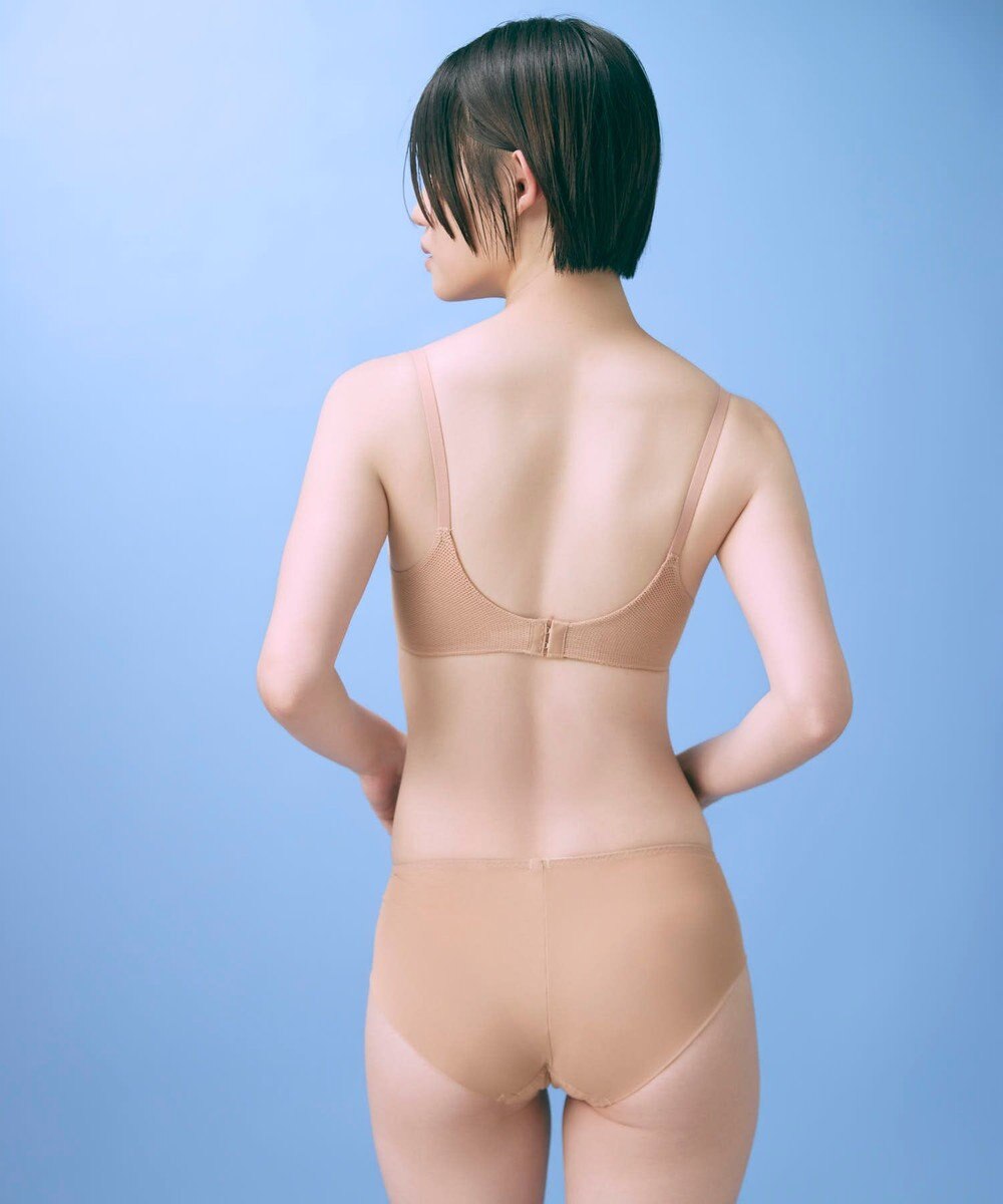 une nana cool 【リニューアル】364ブラ メッシュ ノンワイヤーブラ 