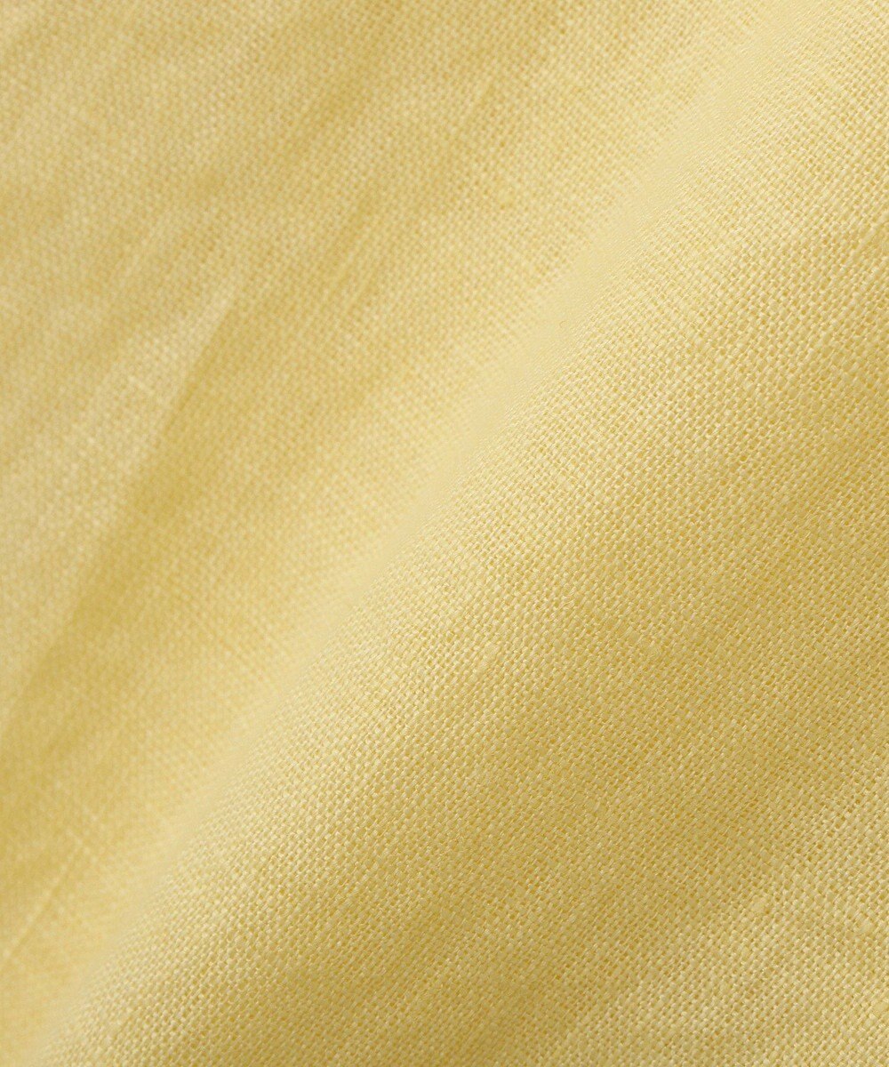 YECCA VECCA フレンチリネンドロストワンピース 