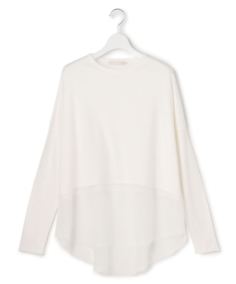 ICB 【先行予約】 ヴィスコースワイド シアーコンビプルオーバー 