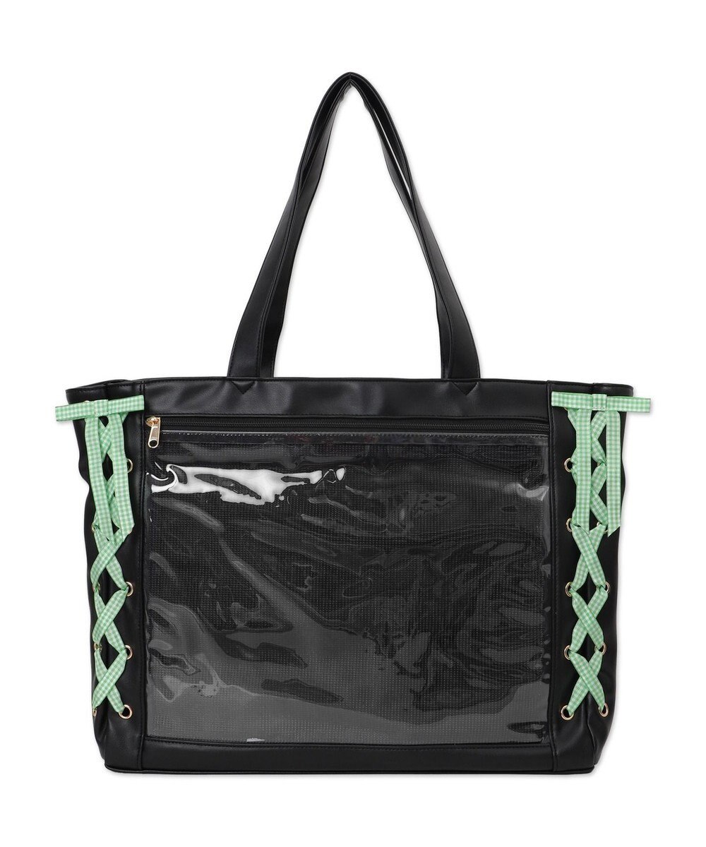 WEGO 【痛バ＆推し活】レースアップ痛バッグL 