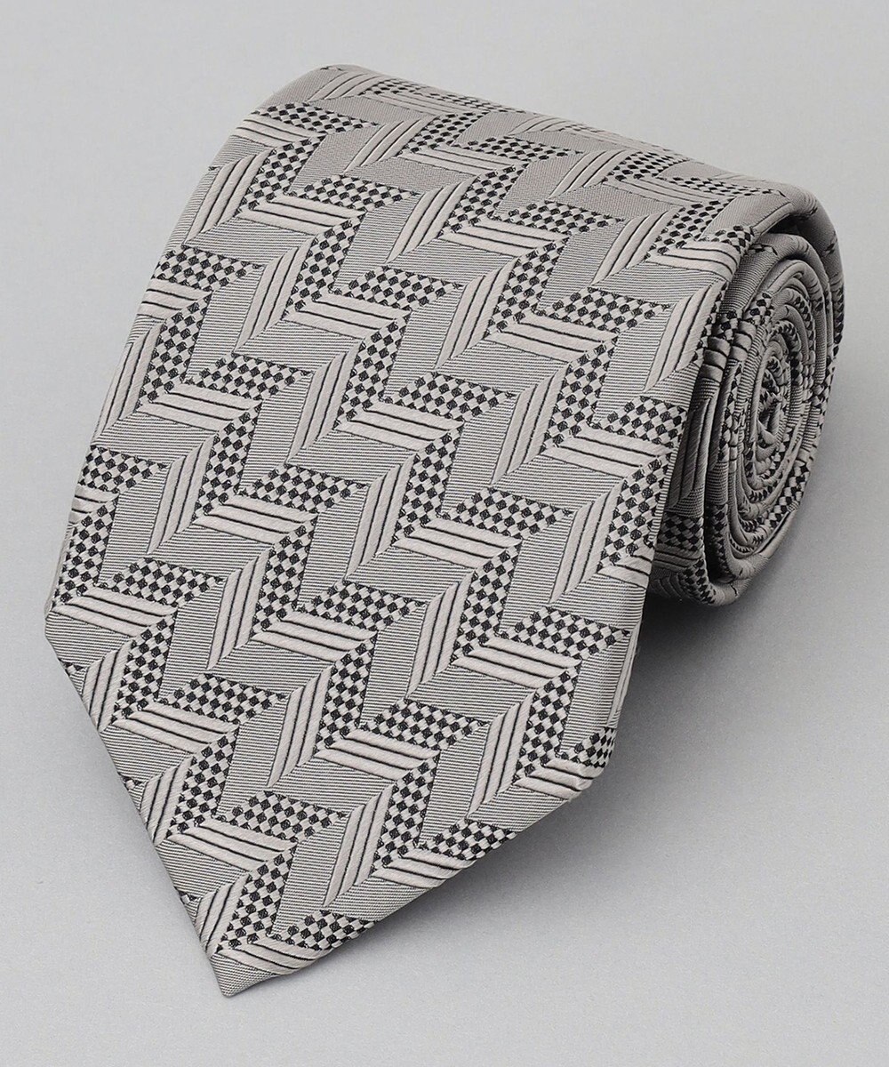 GOTAIRIKU GOTAIRIKU別注【日本製】シルク ネクタイ_オリジナル柄 